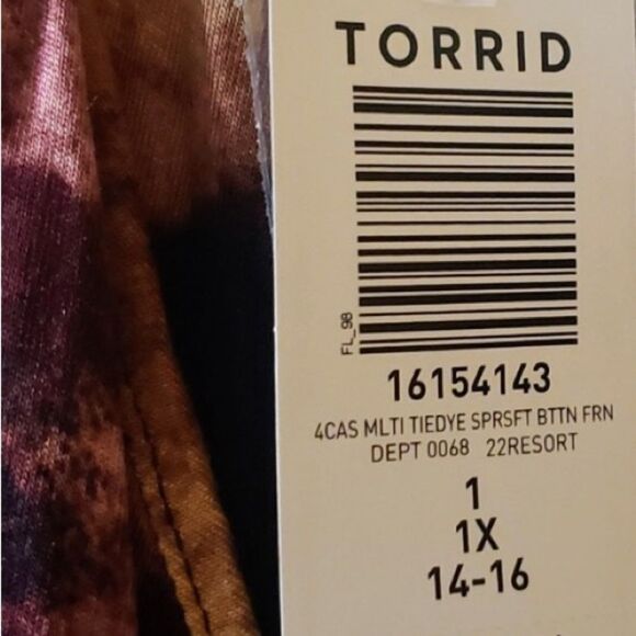 PRICE FIRM! TORRID Plus Size Midi Super Soft Button Front Skirt - Picture 12 of 14